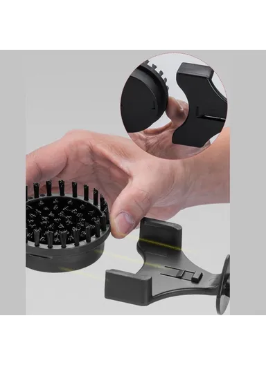 Espresso Machine 58mm Cleaning Brush Nylon Bristles Coffee Maker Brew Head Cleaning Tool