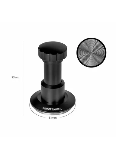 51mm Coffee Tamper, Calibrated Pressure Barista Espresso Coffee Kitchen Tool