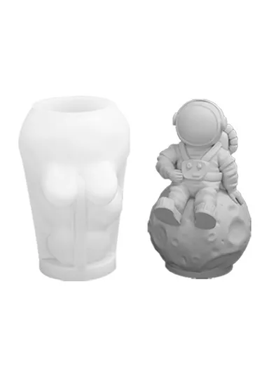 Astronaut Planet Shape, DIY Silicone Fondant Mold Cake, Decorating Tool