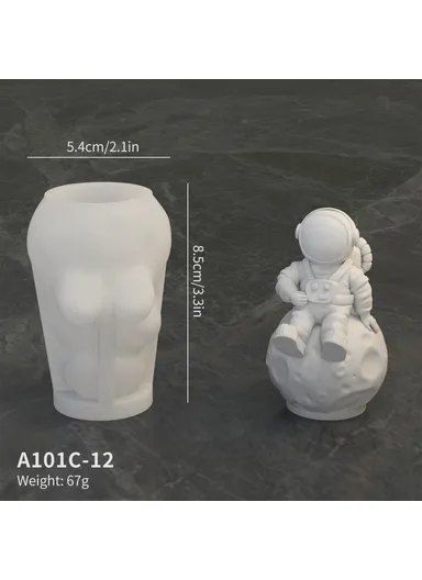 Astronaut Planet Shape, DIY Silicone Fondant Mold Cake, Decorating Tool