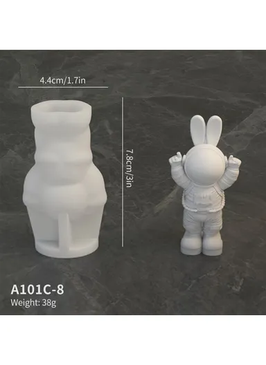Space Rabbit Shape, DIY Silicone Fondant Mold Cake, Decorating Tool