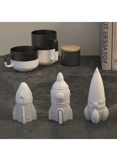 Space Rabbit Shape, DIY Silicone Fondant Mold Cake, Decorating Tool