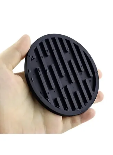 6Pcs Silicone Coasters, Set with Holder Non-Slip Tabletop, Protection for Kinds Cups, Hot or Cold -  Dark Blue