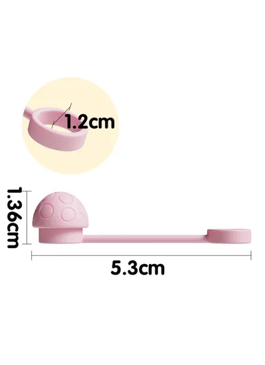 Insulated Tumbler Silicone Straw Cover Dustproof 10mm Straw Mushroom Cap (FDA Tested, BPA-free) - Green