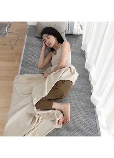 80x210cm Summer Rattan Window Seat Cushion, Cool Windowsill Mat Bedroom Balcony Cooling Pad - Coffee