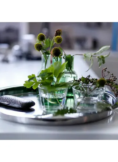 4-PCS Set Glass Candle Holders for Tealight Candles Crystal, Clear Decorative Candlesticks Home Decor