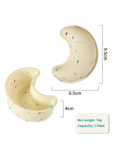 10PCS Silicone Baking Molds DIY Non-stick Cake Cups Baking Tool (BPA Free, FDA Certified) - Moon
