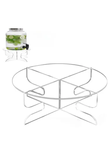 Acrylic Beverage Dispenser Stand Cupcakes Storage Rack Shelf Up To 19cm Diameter - YX172 