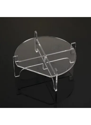  Acrylic Beverage Dispenser Stand Small Size Drink Holder, Plant Pot Support for Party Kitchen Events - YX171-1