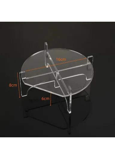  Acrylic Beverage Dispenser Stand Small Size Drink Holder, Plant Pot Support for Party Kitchen Events - YX171-1