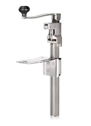 Manual Can Opener, Long Handle Commercial Table Clamp Opener for Restaurant Hotel