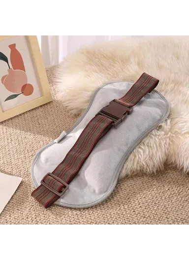 Electric Hot Water Bottle, Crystal Fleece Heated Waist Belt for Belly Back Warming Bag