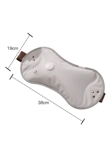 Electric Hot Water Bottle, Crystal Fleece Heated Waist Belt for Belly Back Warming Bag