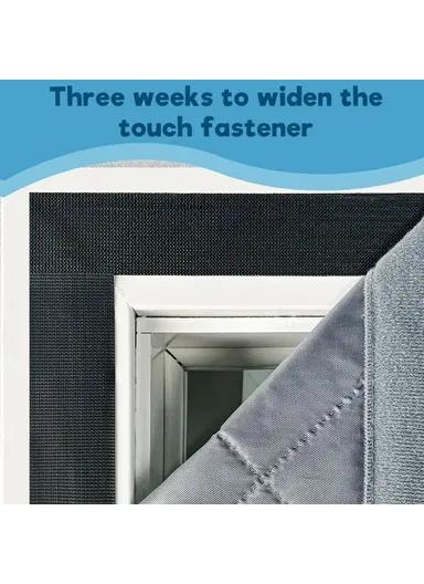 100 x 210cm Windproof Auto Closing Magnetic Door Curtain Center Opening Winter Thermal Insulated Doorway Screen - Coffee