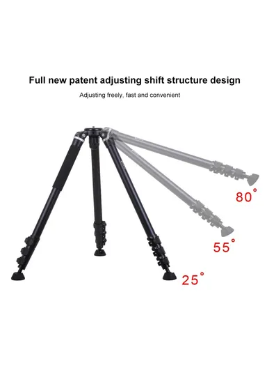 PU3029 97-180cm Large Tripod Metal Foldable Portable Camera Photography Stand