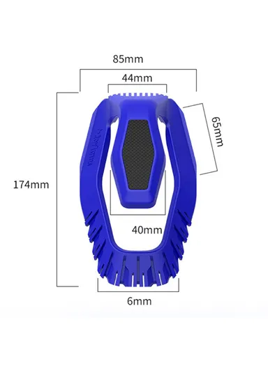 4-in-1 Car Ice Scraper Windshield Ice Breaker Quick Clean Glass Brush Snow Remover