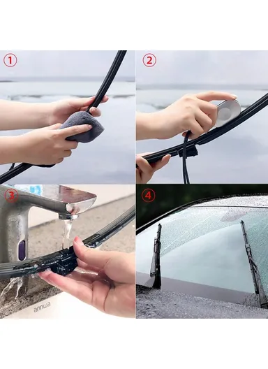 Universal Car Windshield Wiper Refurbish Restorer &amp; Repair Tool Portable Wiper Sharpener
