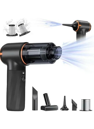 Handheld Mini Car Vacuum Cleaner Rechargeable Wireless Powerful Suction Cleaning Device