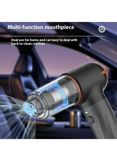 Handheld Mini Car Vacuum Cleaner Rechargeable Wireless Powerful Suction Cleaning Device