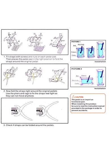 2PCS Universal Car Vehicle Accelerator Brake Non-Slip Rest Pedal Cover Car Replacement Accessories (Automatic Control) - Red