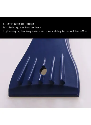 Multifunctional Snow Ice Removal Tool Set, Telescopic Pole Ice Shovel Kit B15