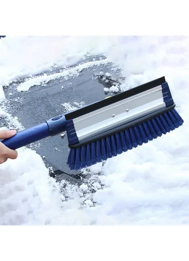 Multifunctional Snow Ice Removal Tool Set, Telescopic Pole Ice Shovel Kit B15