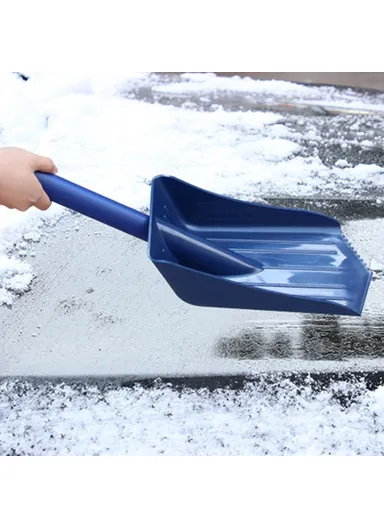 Multifunctional Snow Ice Removal Tool Set, Telescopic Pole Ice Shovel Kit B15