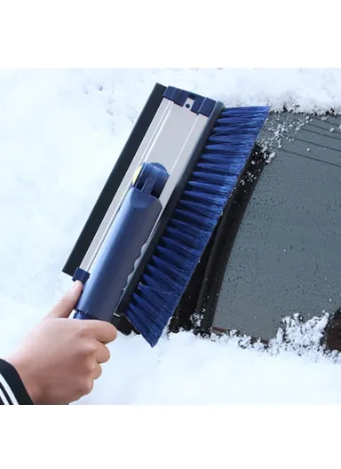 Multifunctional Snow Ice Removal Tool Set, Telescopic Pole Ice Shovel Kit B15