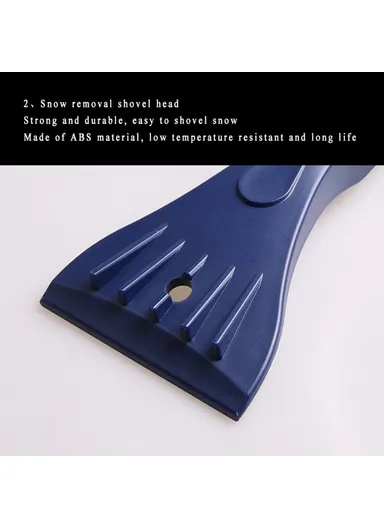 Multifunctional Snow Ice Removal Tool Set, Telescopic Pole Ice Shovel Kit B15