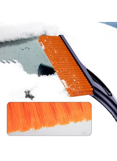 Winter Extendable Detachable Dual Head Snow Removal Shovel Car Windshield Snow Scraper Brush