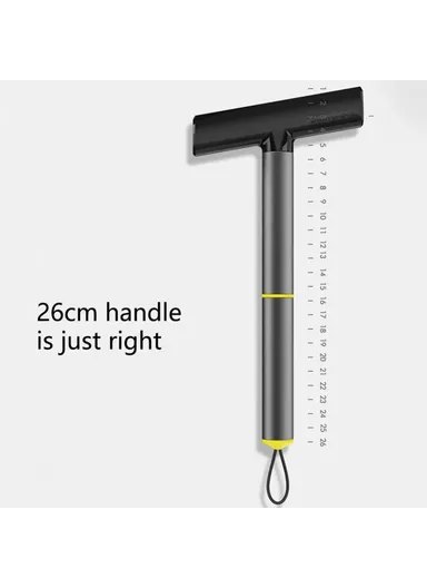 TPU+Aluminum Alloy 2-in-1 Car Window Double-sided Snow Removal Shovel Tire Gravel Cleaning Tool