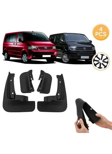 4-Pcs Car Mudguard Mud Flaps Set for Multivan Carvelle 2008-2020 Front &amp; Rear Mudflaps Splash Fender Auto Parts