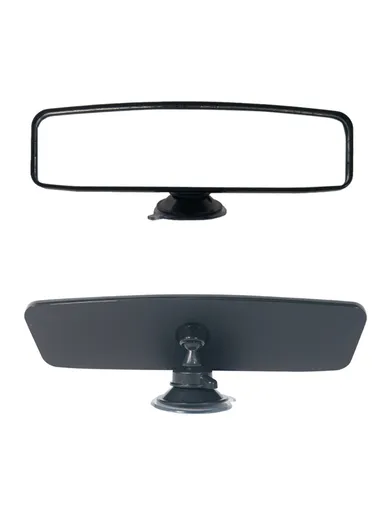 Car Interior Wide Angle Rear View Mirror Plastic &amp; Glass Rearview Mirror Automotive Interior Mirror Ordinary Style - S