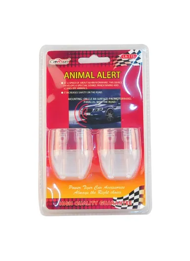 2Pcs ABS Warning Whistles, Car Van Truck Deer Alert Animal Repeller LA-115
