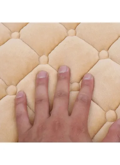 USB 5V Car Heating Cushion Winter Non-Slip Seat Cover Warmer with Touch Switch - Black