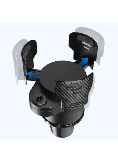 Multifunctional Car Water Cup Holder Car Seat Up Layer Stretchable Water Cup Drink Holder - Small