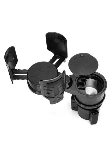 3-in-1 Multifunctional Car Water Cup Holder with Removable Ashtray Anti-Slip Adjustable Car Cup Drink Holder Expander Adapter