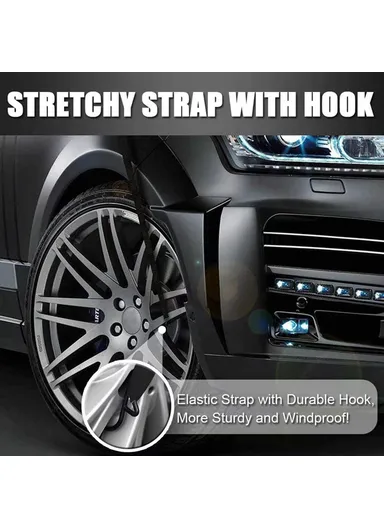 190x107cm 600D Oxford Cloth Thicken Car Front Windshield Waterproof Cover Windscreen Ice Snow Cover