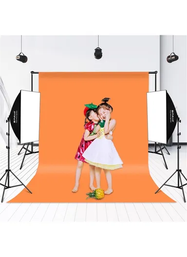  2 Sets For Studio Photography 50 x 70cm Softbox with 30W E27 LED Bulb &amp; Adjustable Tripod Stand - EU Plug PKT3133