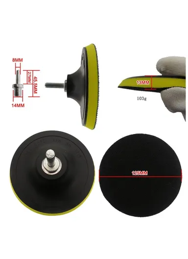 9Pcs CarPolishing Sponge Set Auto Polishing Pad Kit for Car Cleaning