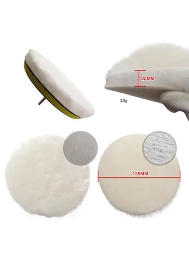 9Pcs CarPolishing Sponge Set Auto Polishing Pad Kit for Car Cleaning