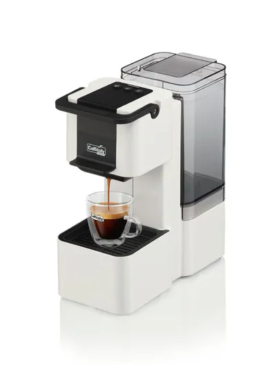 1250W Capsule Machine Iris +Free Capsules S27 - Black &amp; White