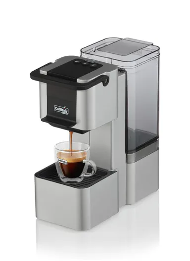 1250W Capsule Machine Iris+Free Capsules S27 - Carbon &amp; Matt Black