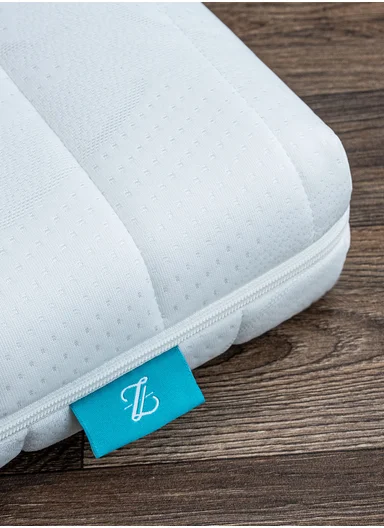 Comfort Pixie Spots Baby Mattress (L120 x W60 x H8)cm - White 