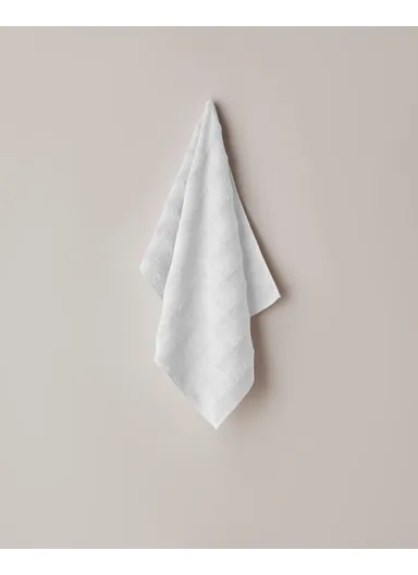 Bubble 100% Cotton Face Towel 50x80 cm Ecru