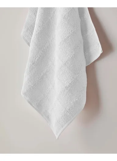 Bubble 100% Cotton Face Towel 50x80 cm Ecru