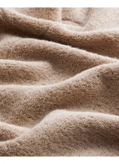 Chequer 100% Cotton Foot Towel 50x70 cm Beige