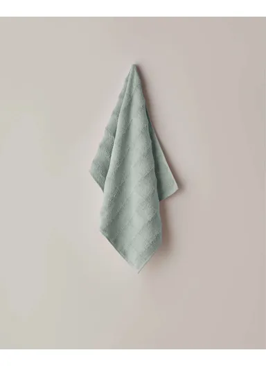 Bubble 100% Cotton Face Towel 50x80 cm Mint
