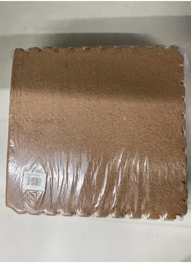 10Pcs Eva Foam Sound Insulation Floor Rug Living Room, Dining Room ,Sleeping Room, Toilet (L30 x W30 x T1)cm - Dusty Rose