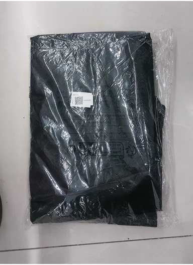 Foldable Under Bed Storage Bags With Handles, Zipper &amp; Transparent Window – Black